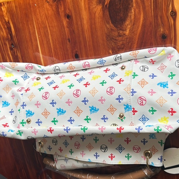 Le Miel Multicolor Patterned Women's Bag - Picture 7 of 8